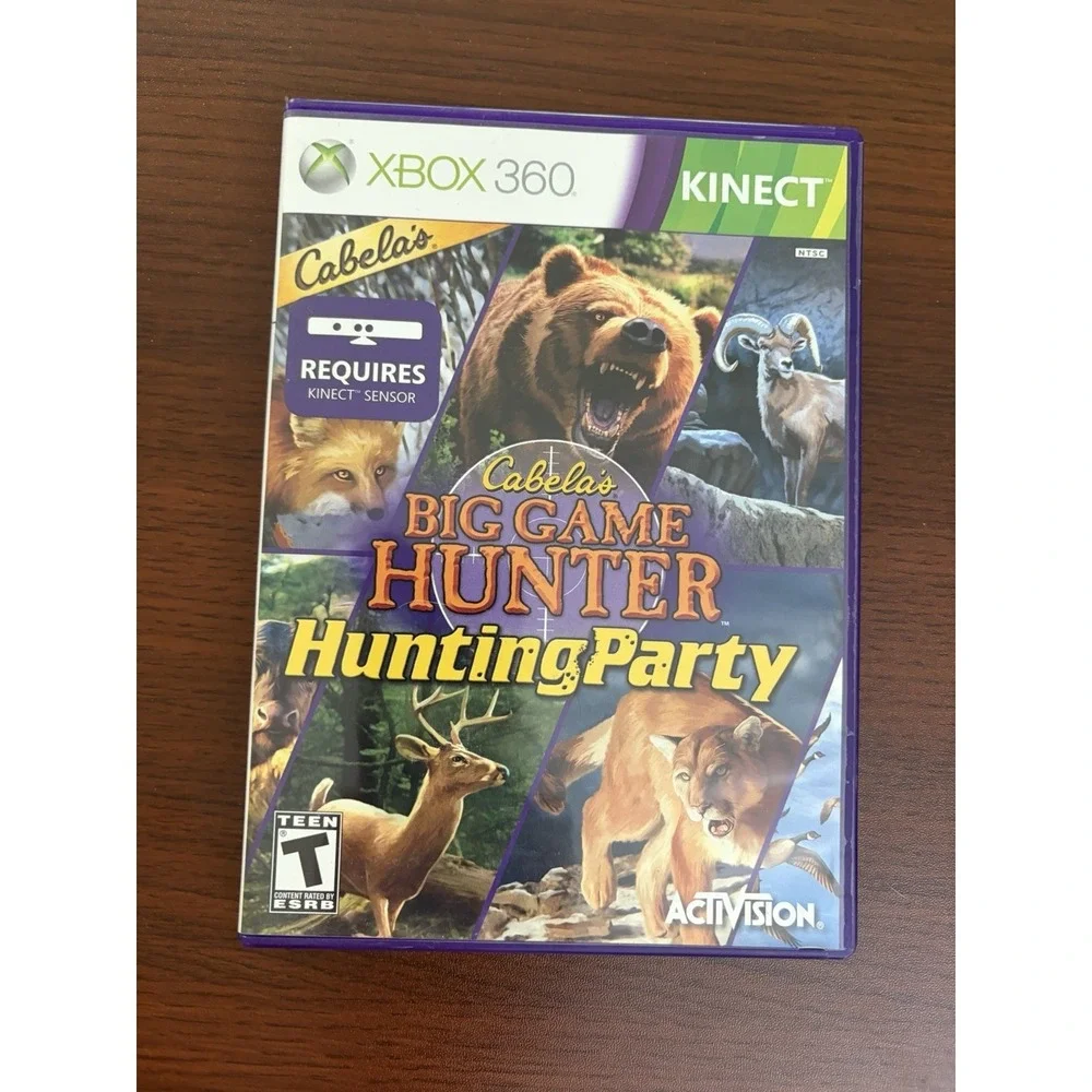 Cabelas Big Game Hunter Hunting Party (Xbox 360, 2011) Kinect